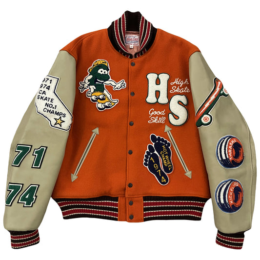 Style Eyes 'High Skate' Varsity Jacket - XL