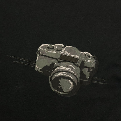Prada 2013 Camera Appliqué Logo T-shirt - S | Black