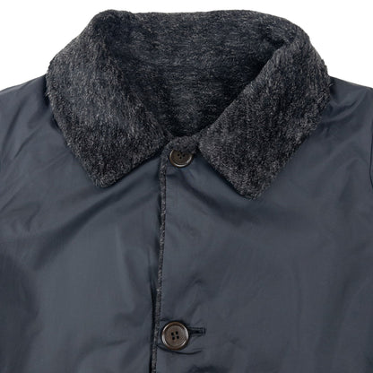 Vintage 90s Cabane De Zucca By Issey Miyake Reversible Fur Jacket Size M | Medium, Black