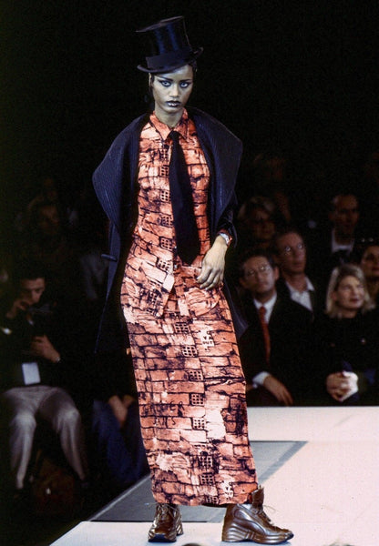 AW 1997 Jean Paul Gaultier Fight Racism coat - Known Source