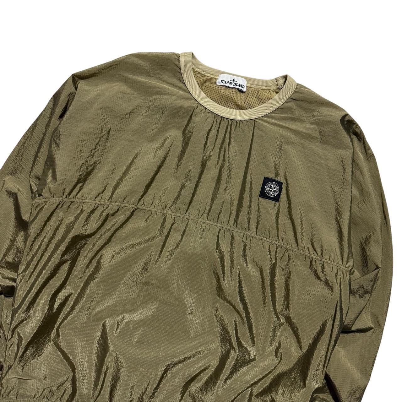 Stone Island Nylon Metal Pullover | XL, Olive