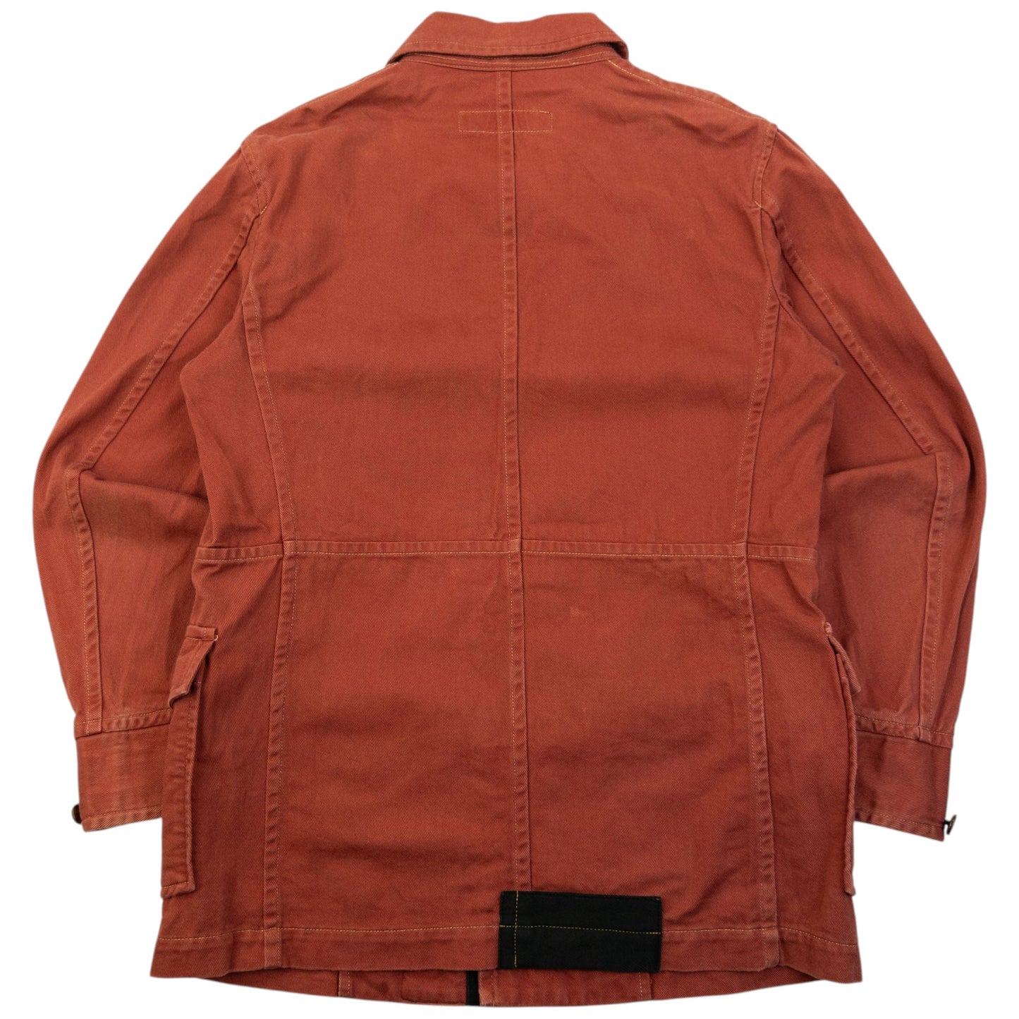Vintage 2000s Comme Des Garçons HOMME Button Up Jacket Size M | Medium, Red
