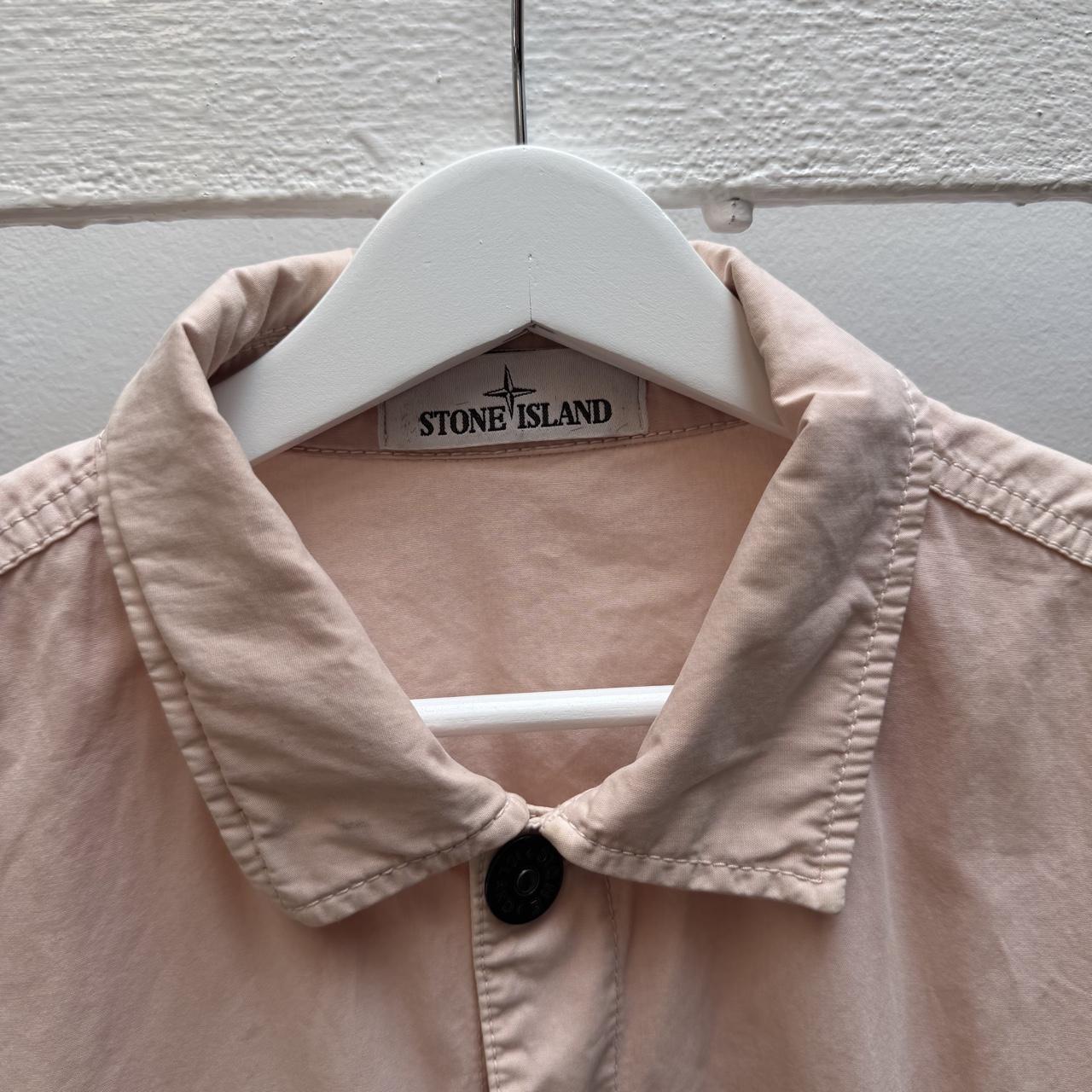 Stone Island Overshirt (L) | Large, Pink