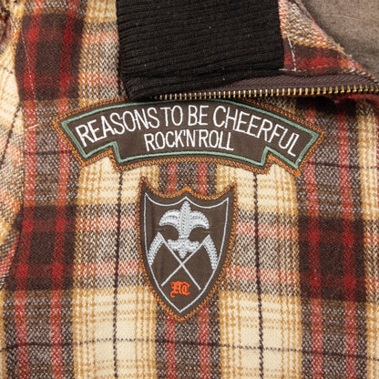 Vintage Katharine Hamnett Rock'N'Roll Checkered Jacket Size M