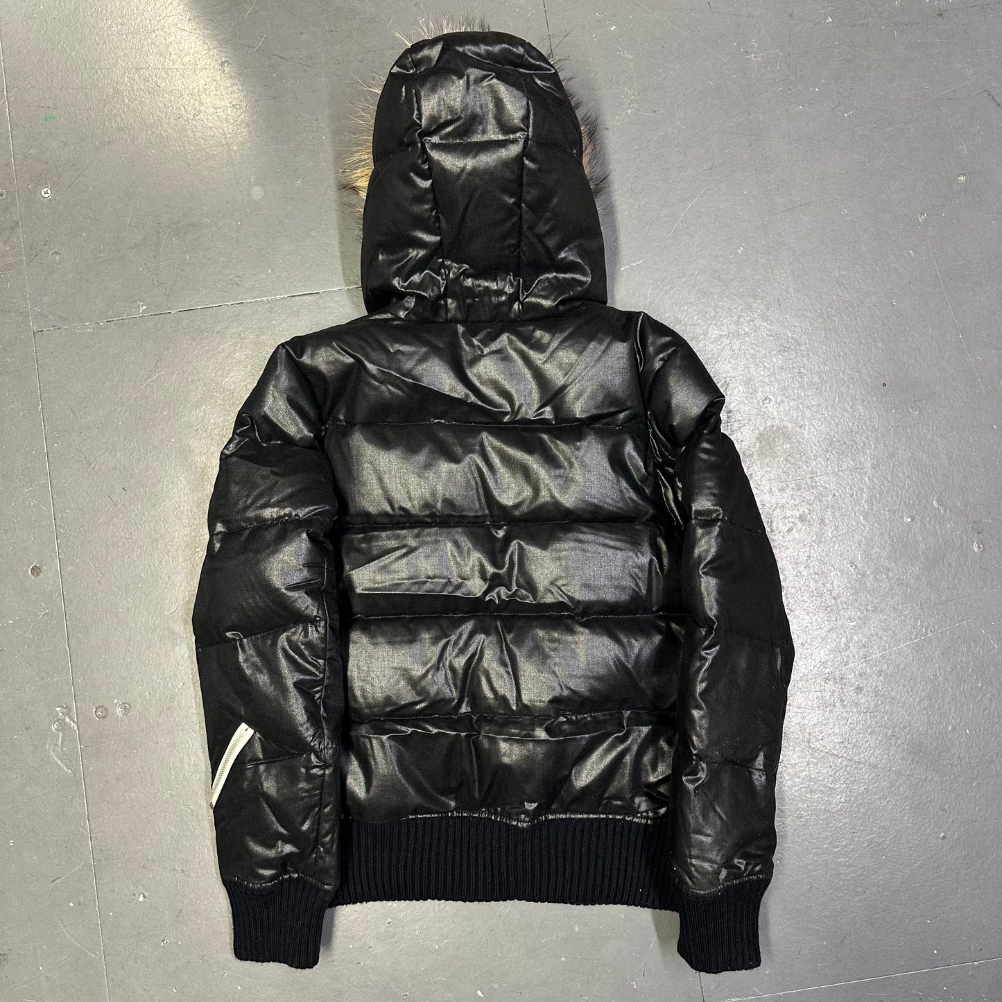 Takeo Kikuchi Puffer Jacket With Fur Hood ( M )