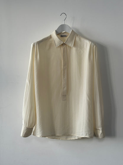Vintage Pure Silk Polo Shirt - L/XL