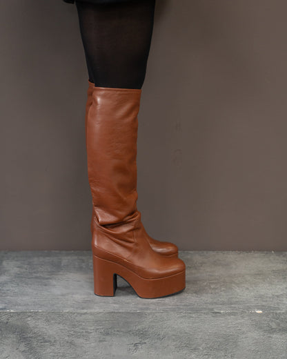 DRIES VAN NOTEN PLATFORM SHOES (EU 38, FITS LIKE 39)