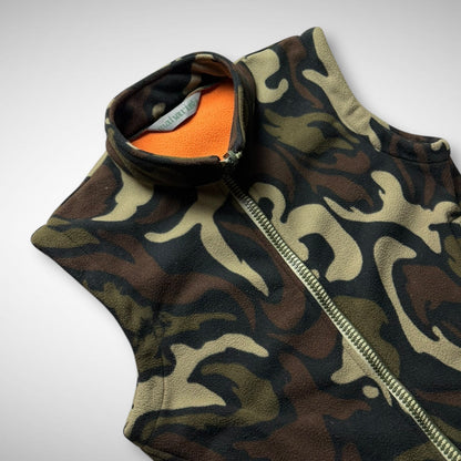 Maharishi Reversible Camo Fleece Vest (1998)