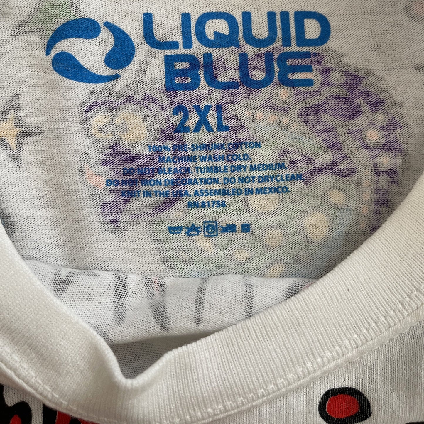 Liquid Blue T-Shirt - XXL