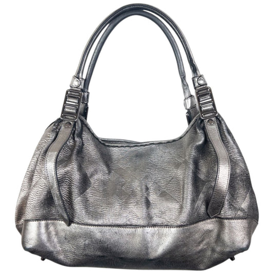 Vintage Burberry Metallic Nova Check Shoulder Bag