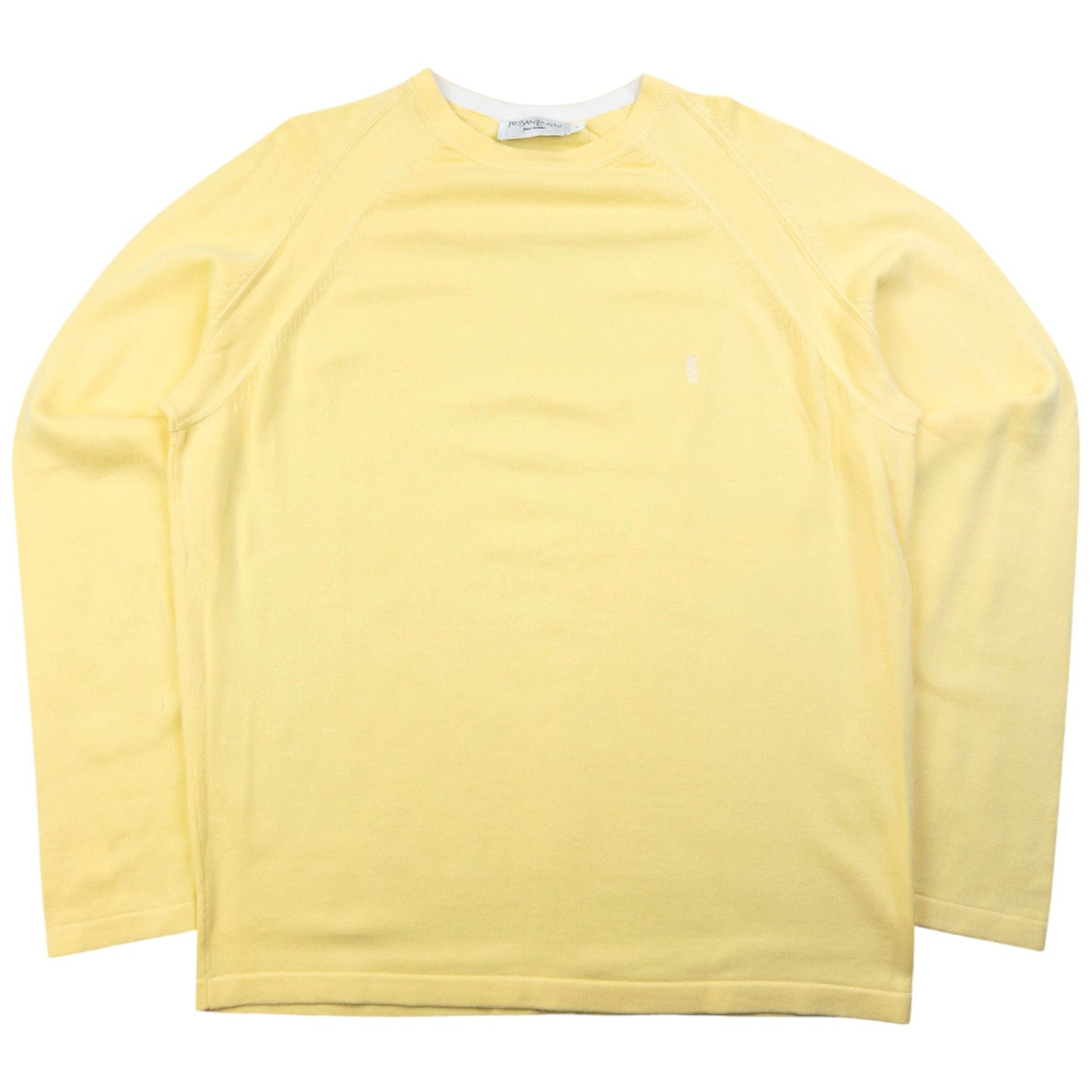 Vintage 2000s YSL Yves Saint Laurent Jumper Size M | Medium, Yellow