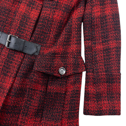 Vintage Burberry Brit Nova Check Tweed Jacket Womens Size S