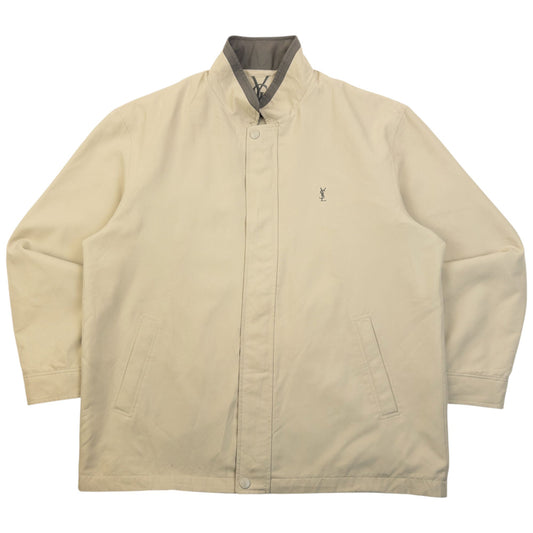 Vintage 90s YSL Yves Saint Laurent Harrington Jacket Size L | Large, Multicoloured