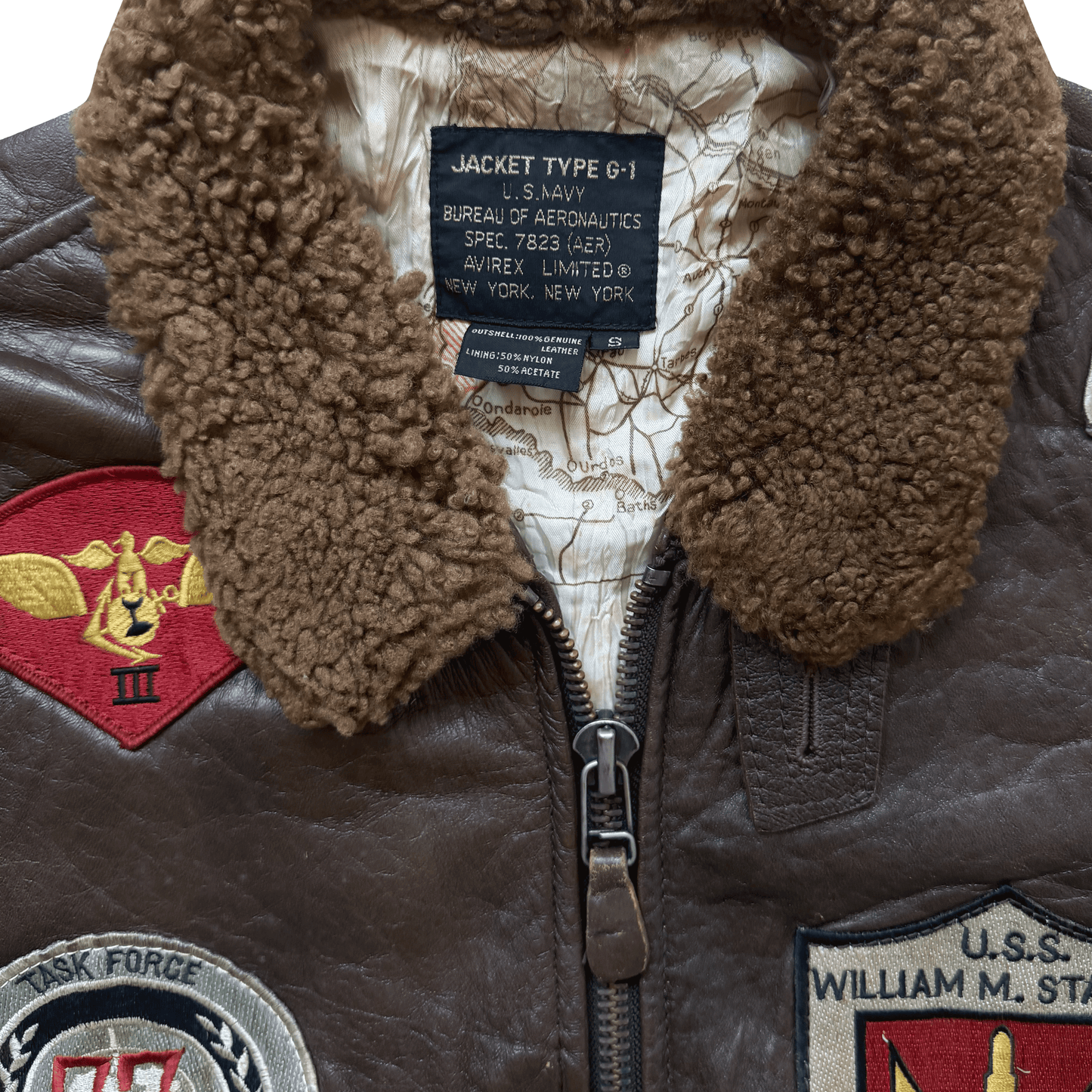 Avirex 1987 Top Gun G-1 Flight Jacket - S/M | S/M, Brown