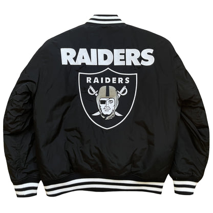 Avirex x Raiders NFL Varsity Bomber Jacket - M