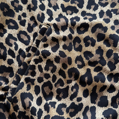 Kapital Smooth Jersey Stuntman & Woman Leopard Track Jacket - L | Large, Multicoloured
