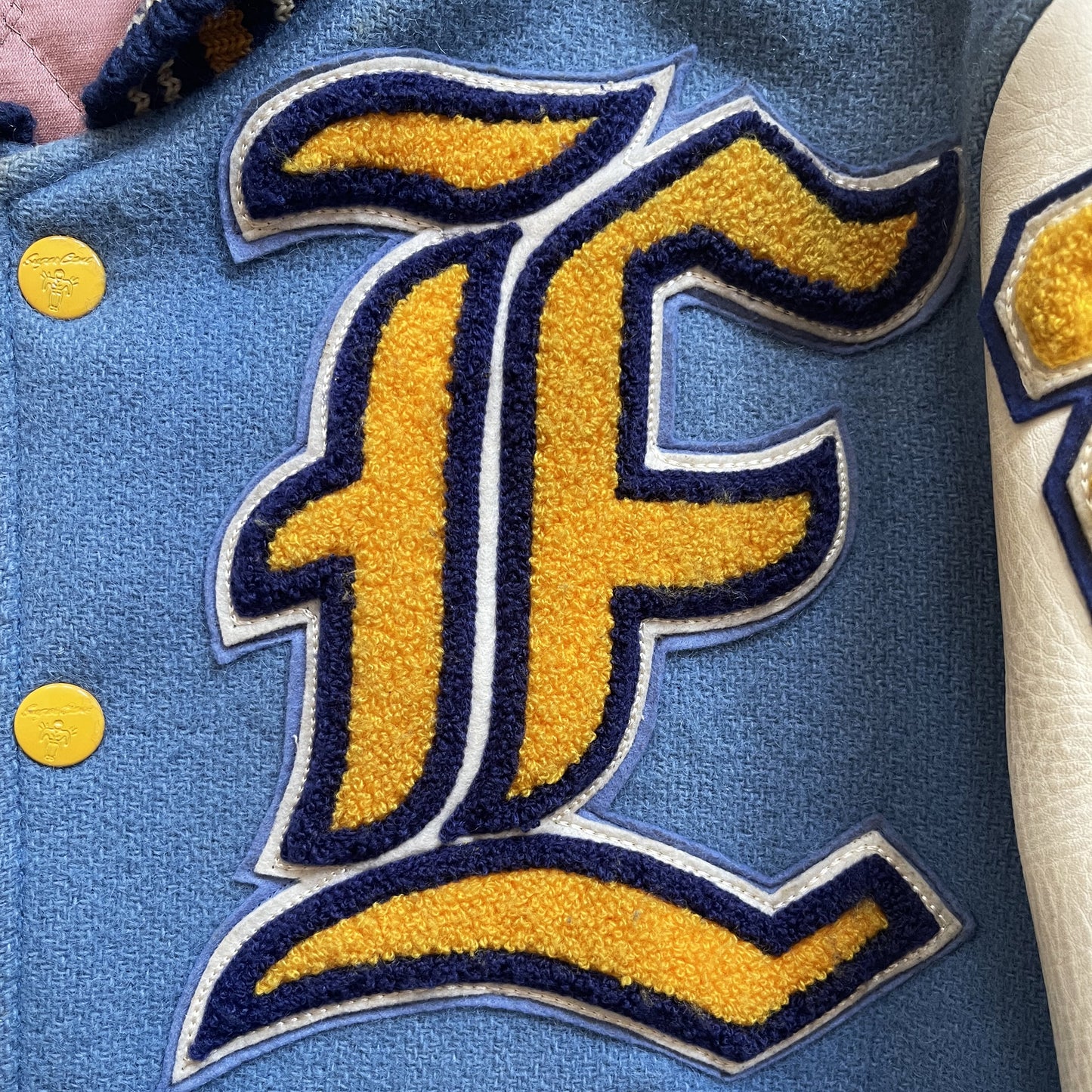 Style Eyes 'Springfield Eagles' Varsity Jacket - S