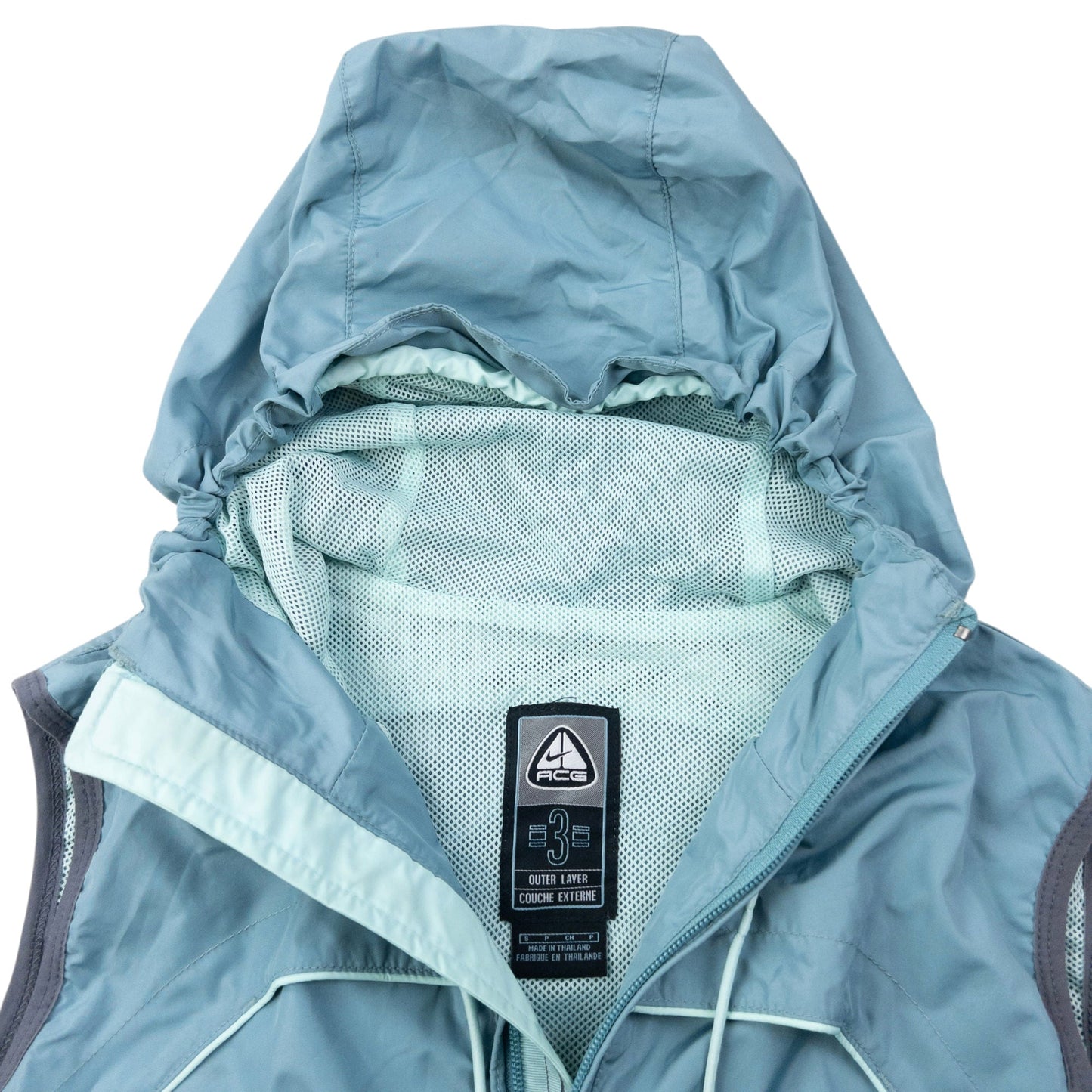 Vintage 2000s Nike ACG Climafit Zip Up Gilet Womens Size S | Small, Blue