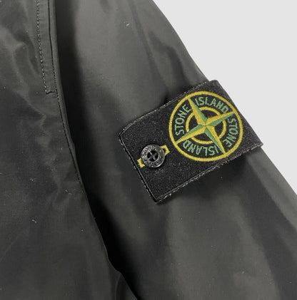 Stone Island Micro Reps Parka, Size Large | Stone island, Black