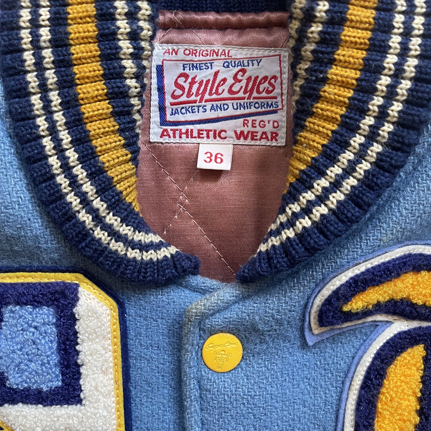 Style Eyes 'Springfield Eagles' Varsity Jacket - S