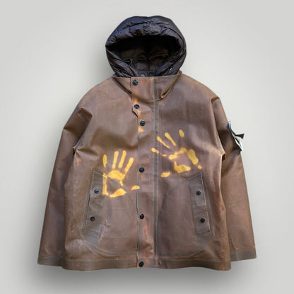 Stone Island Poly Strata Ice Jacket L | Default Title, Orange