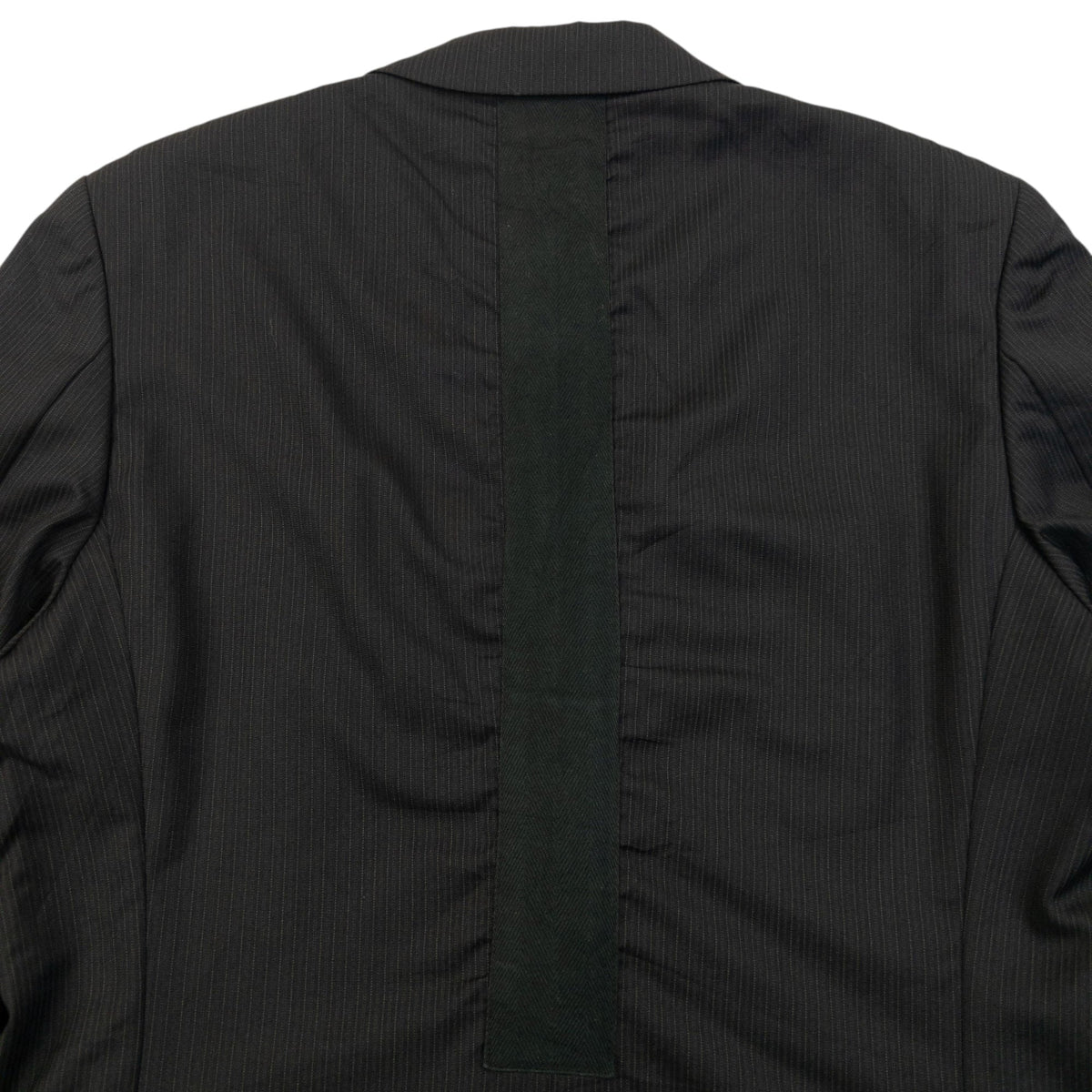 Vintage 2000s Comme Des Garçons HOMME Pinstripe Blazer Jacket Size S | Small, Black