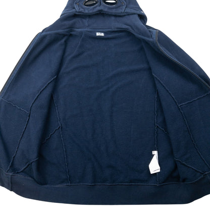 CP Company Goggle Hood Zip Up Hoodie Size XL | XL, Navy