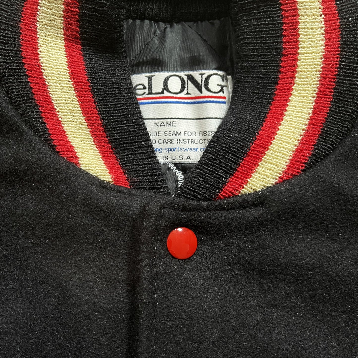 De Long 'Bellmawr Bears Hockey' Varsity Jacket - XXL