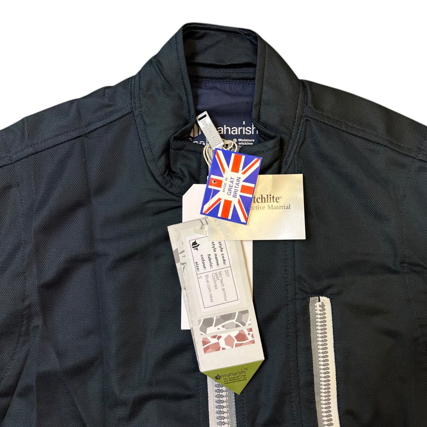 Vintage Maharishi Navy CoolMax Gilet Jacket