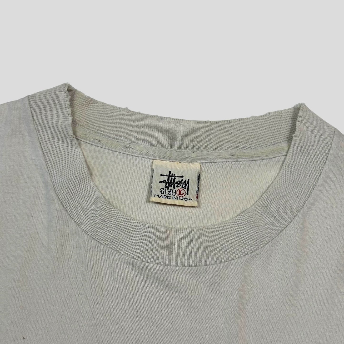Stussy early 90’s Knowledge is Key T-shirt - L | Default Title, Grey