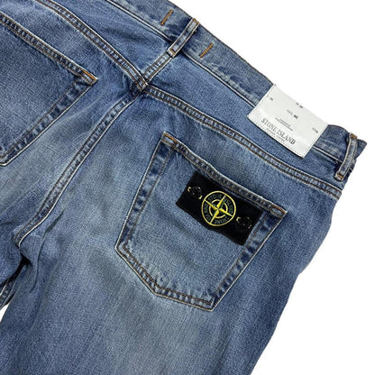 Stone Island Light Wash Denim Jeans