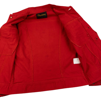 Vintage Hysteric Glamour Studded Fairy Denim Jacket Womens Size XS