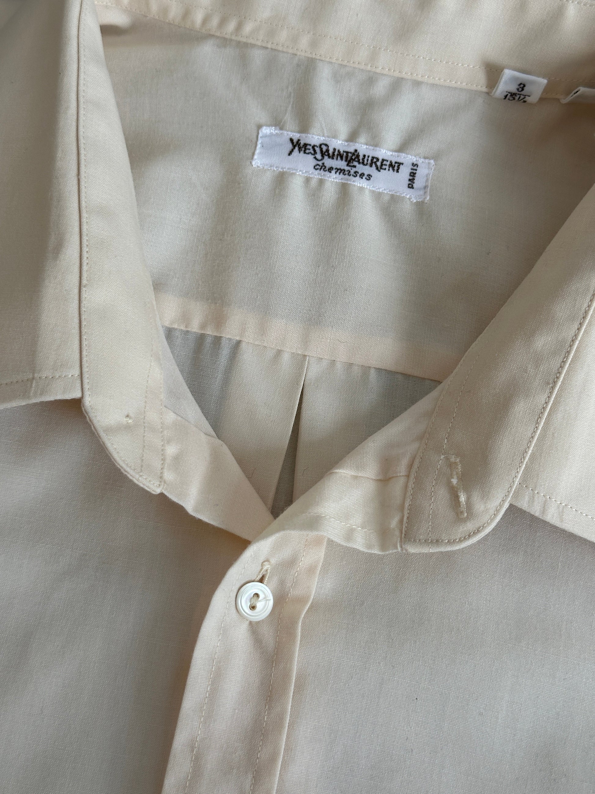 Christian Dior Chemises Paris 1990s Cotton Shirt - M