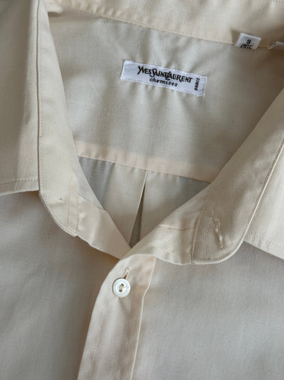 Christian Dior Chemises Paris 1990s Cotton Shirt - M