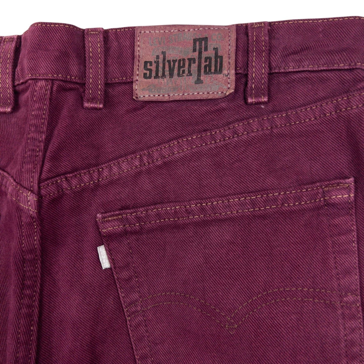 Vintage Levi's Silver Tab Baggy Denim Jeans Size W35