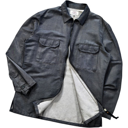 Armani Jeans 90’s Hemp Blend Jacket XL | XL, Grey