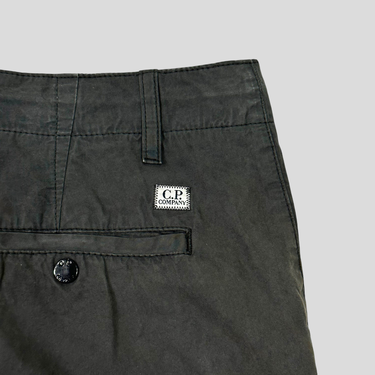 CP Company SS22 Grey Cargo Combat Trousers - 34-36 | W34