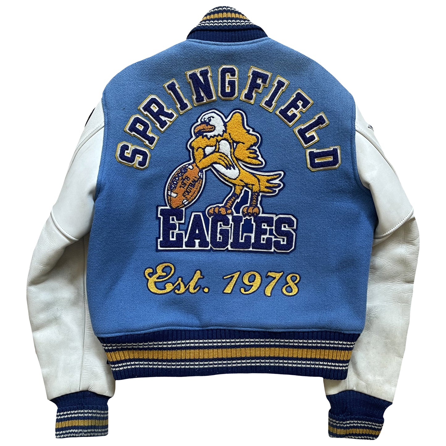 Style Eyes 'Springfield Eagles' Varsity Jacket - S