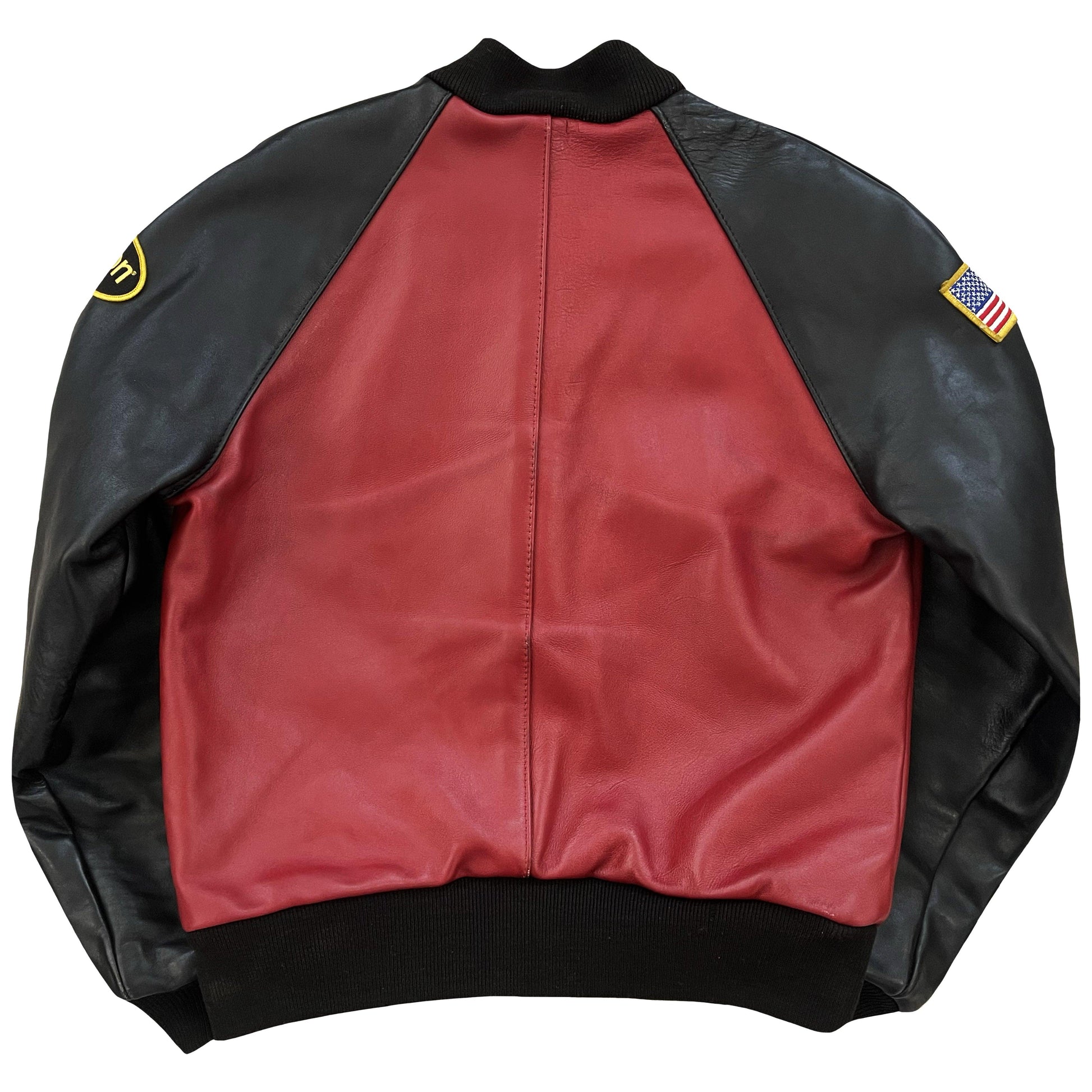 Vanson Leathers Race Team Leather Bomber Jacket - Known Source