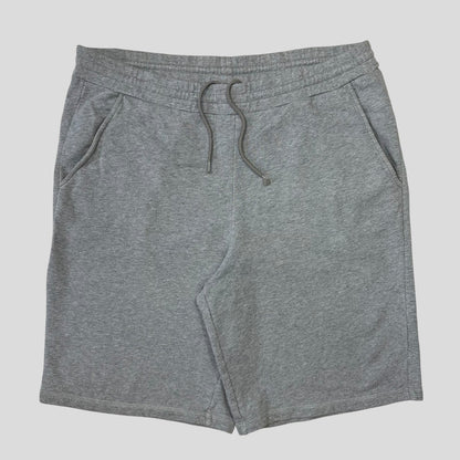 Prada Milano 2015 Red Tab Baggy Grey Cotton Shorts - L