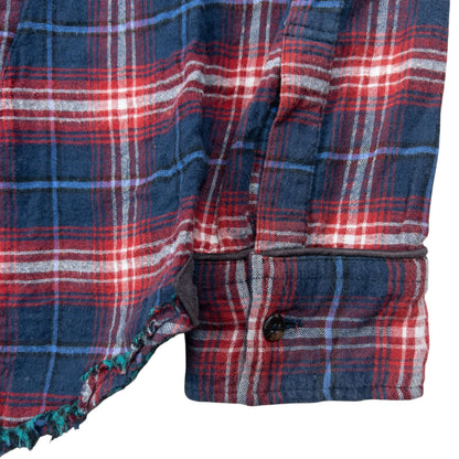 Vintage 2000s PPFM Eastern Rock Checkered Lightweight Zip Up Jacket XS | XS, Red