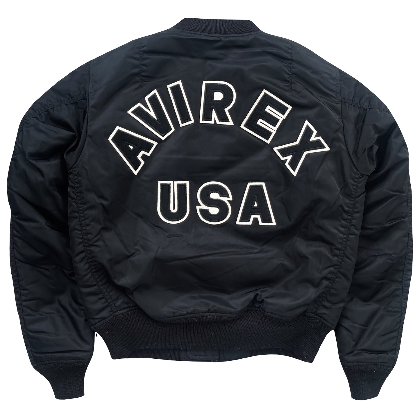 Avirex USA MA1 Bomber Jacket - M | Medium, Black