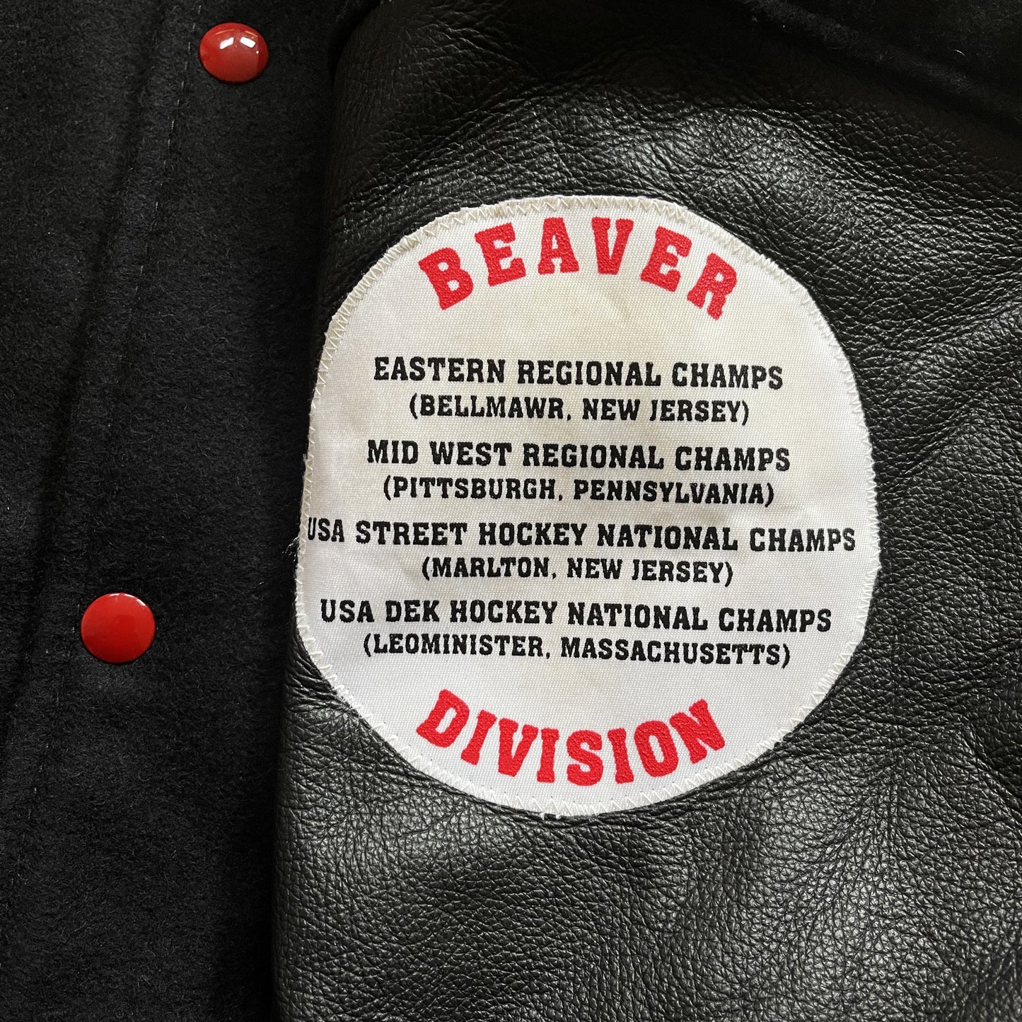 De Long 'Bellmawr Bears Hockey' Varsity Jacket - XXL