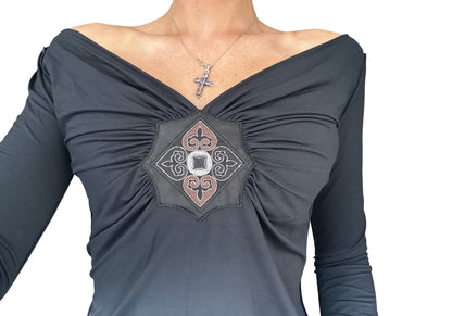 Max Mara Sportmax Top c.2003 | O/S, Black