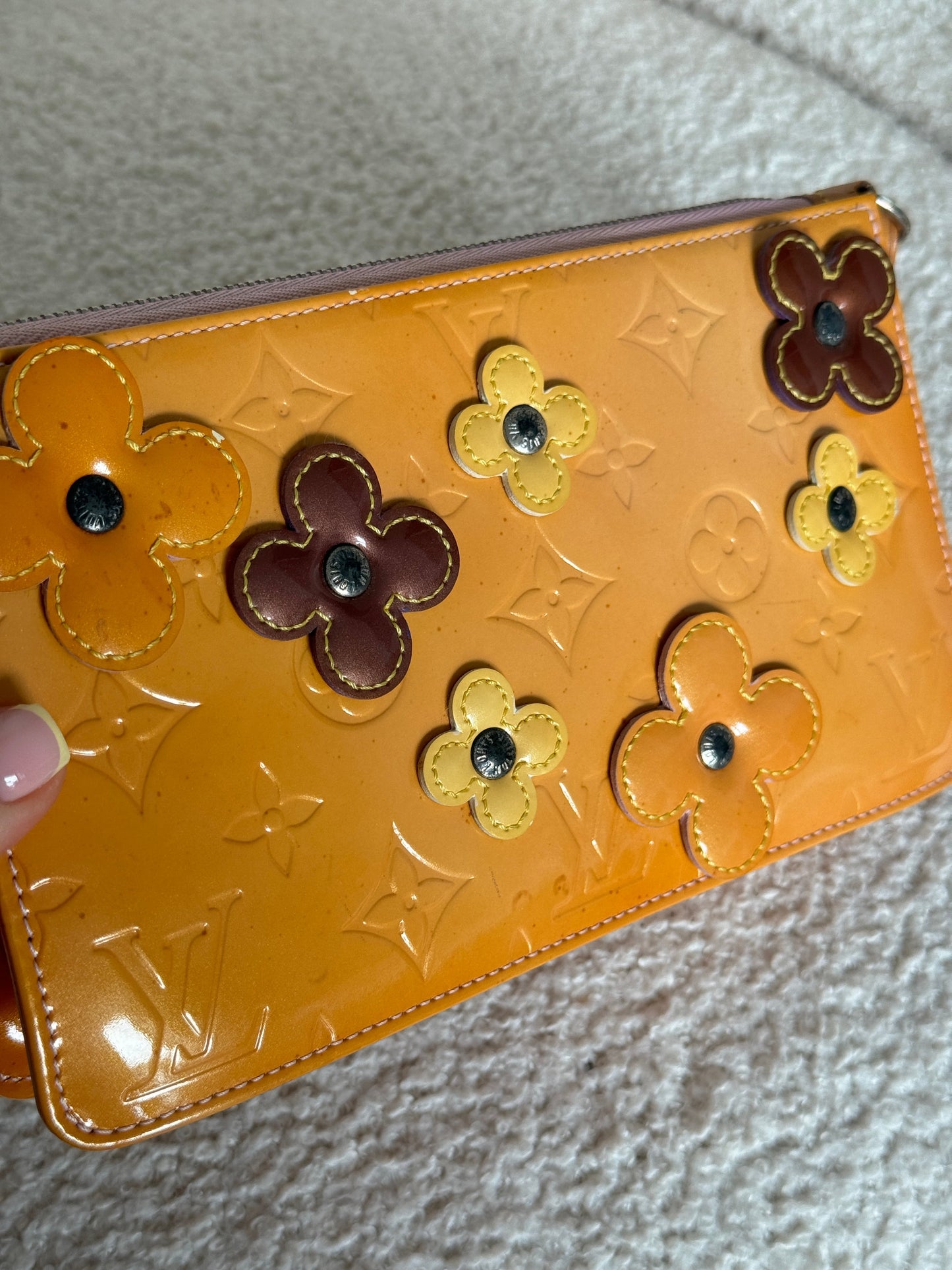 2000s Louis Vuitton Vernis Lexington Petal Handbag | O/S, Multicoloured