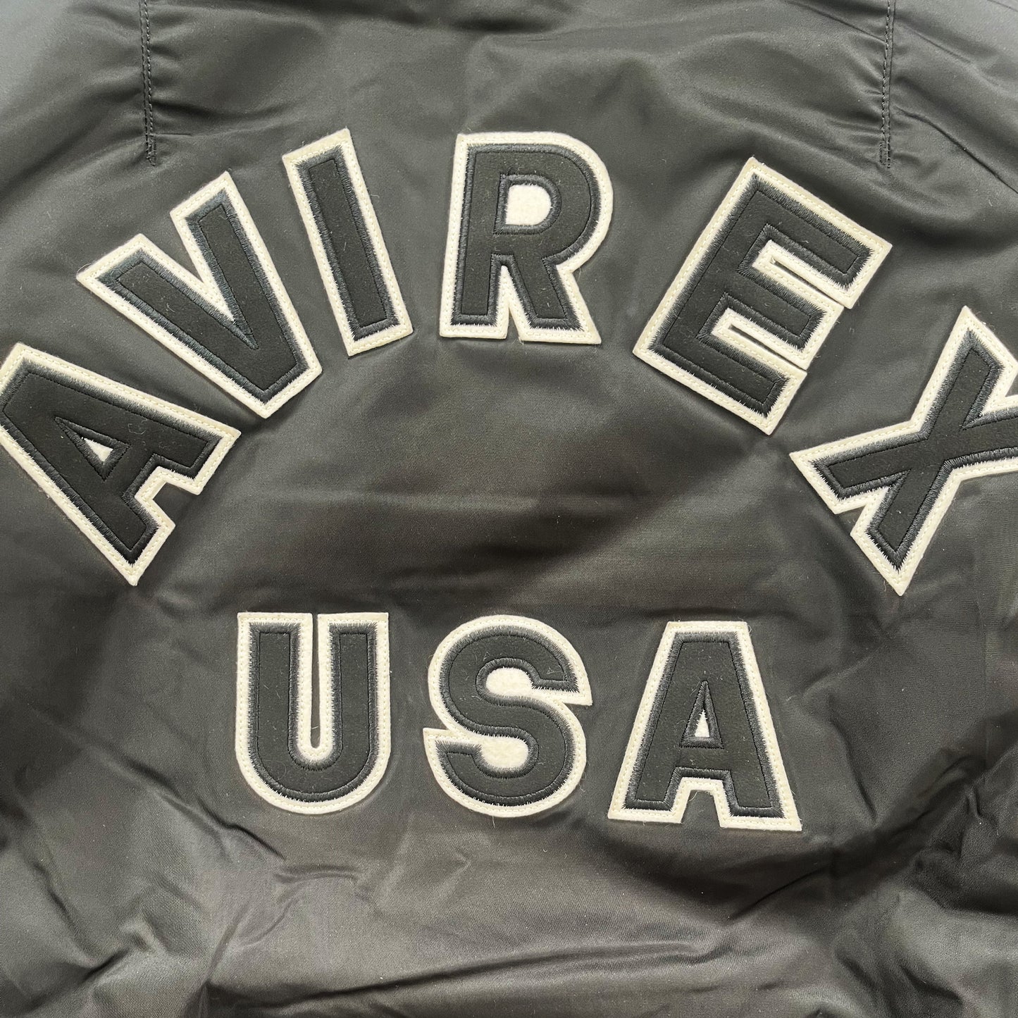 Avirex USA MA1 Bomber Jacket - M | Medium, Black