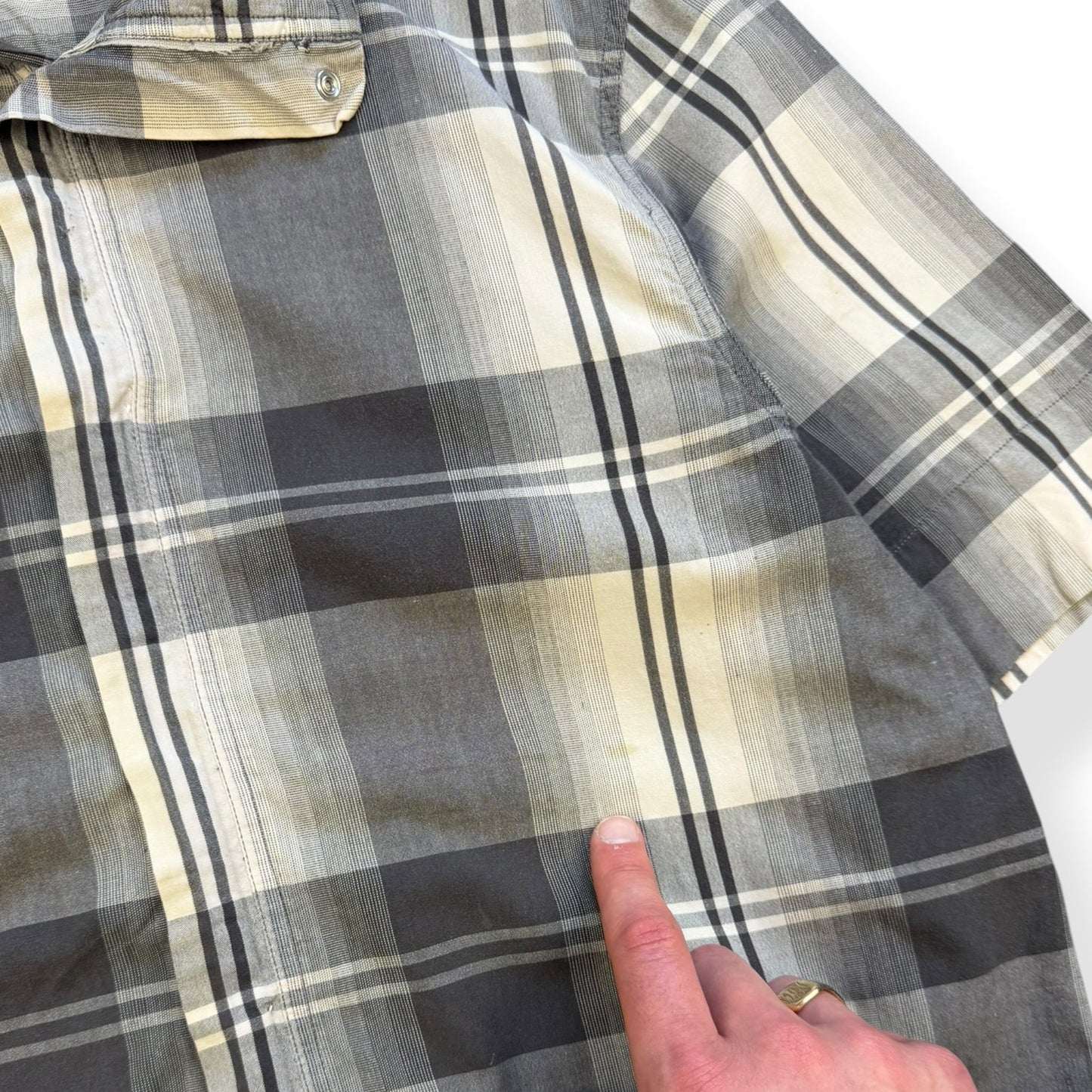 2000's Diesel Plaid 3D Pocket Shirt (M) | Default Title, Multicoloured