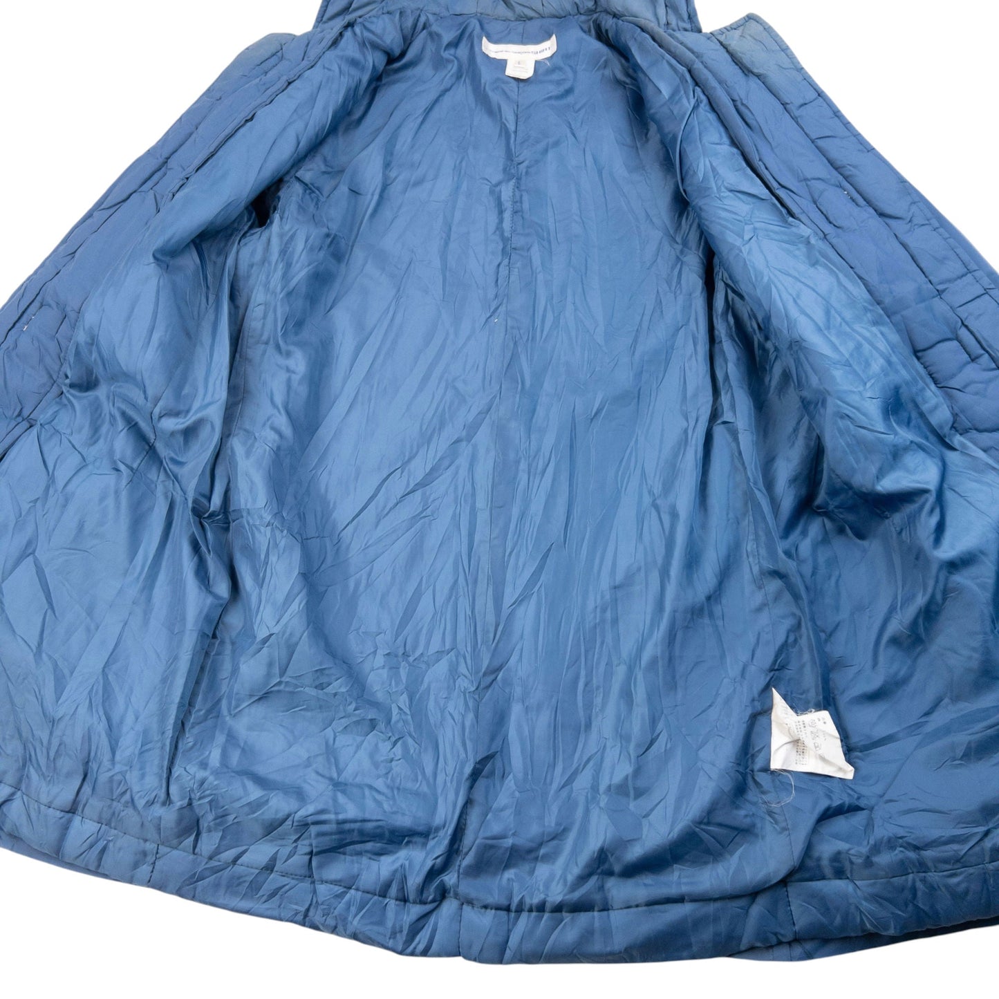 Vintage 2000s Comme Des Garçons SHIRT Padded Rain Jacket Womens Size L | Large, Blue
