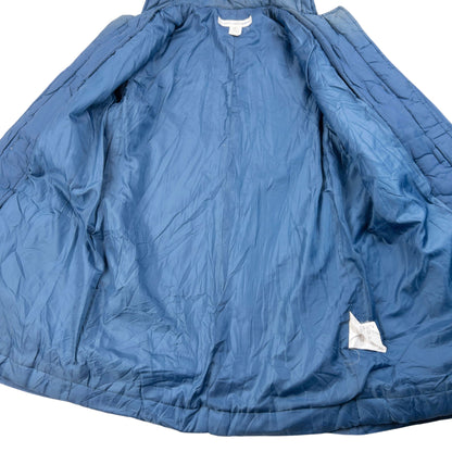 Vintage 2000s Comme Des Garçons SHIRT Padded Rain Jacket Womens Size L | Large, Blue