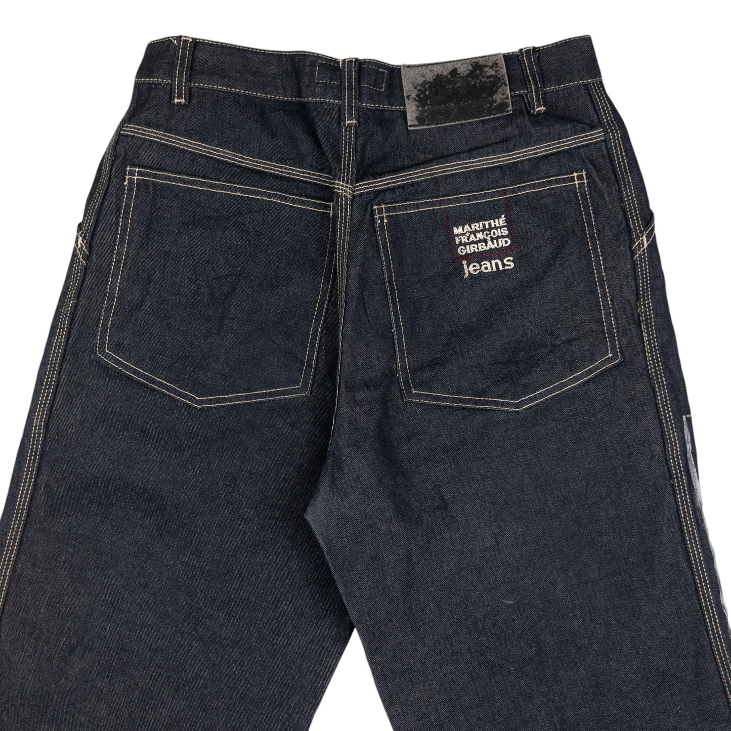 Vintage Marithe + Francois Girbaud Printed Denim Jeans Size W29